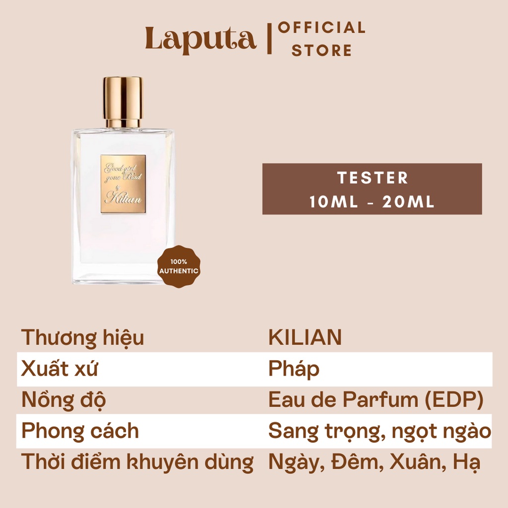 Nước hoa Nữ Good Girl Gone Bad, Rắn Trắng Laputa