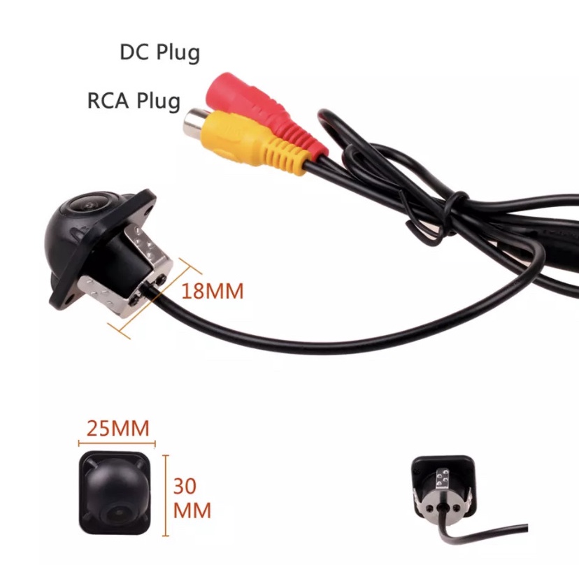 bộ Camera cặp lề phải cho Xe Oto 12V ( giá 1 camera kèm bộ dây )