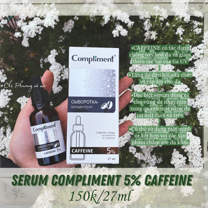 SERUM COMPLIMENT 2% BHA/5% HA /5%CAFFЕIИЕ/20%VITAMIN C