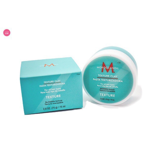 [ CHÍNH HÃNG] Sáp Vuốt Tóc Siêu Cao Cấp MOROCCANOIL TEXTURE CLAY TẶNG LƯỢT CHAOBA