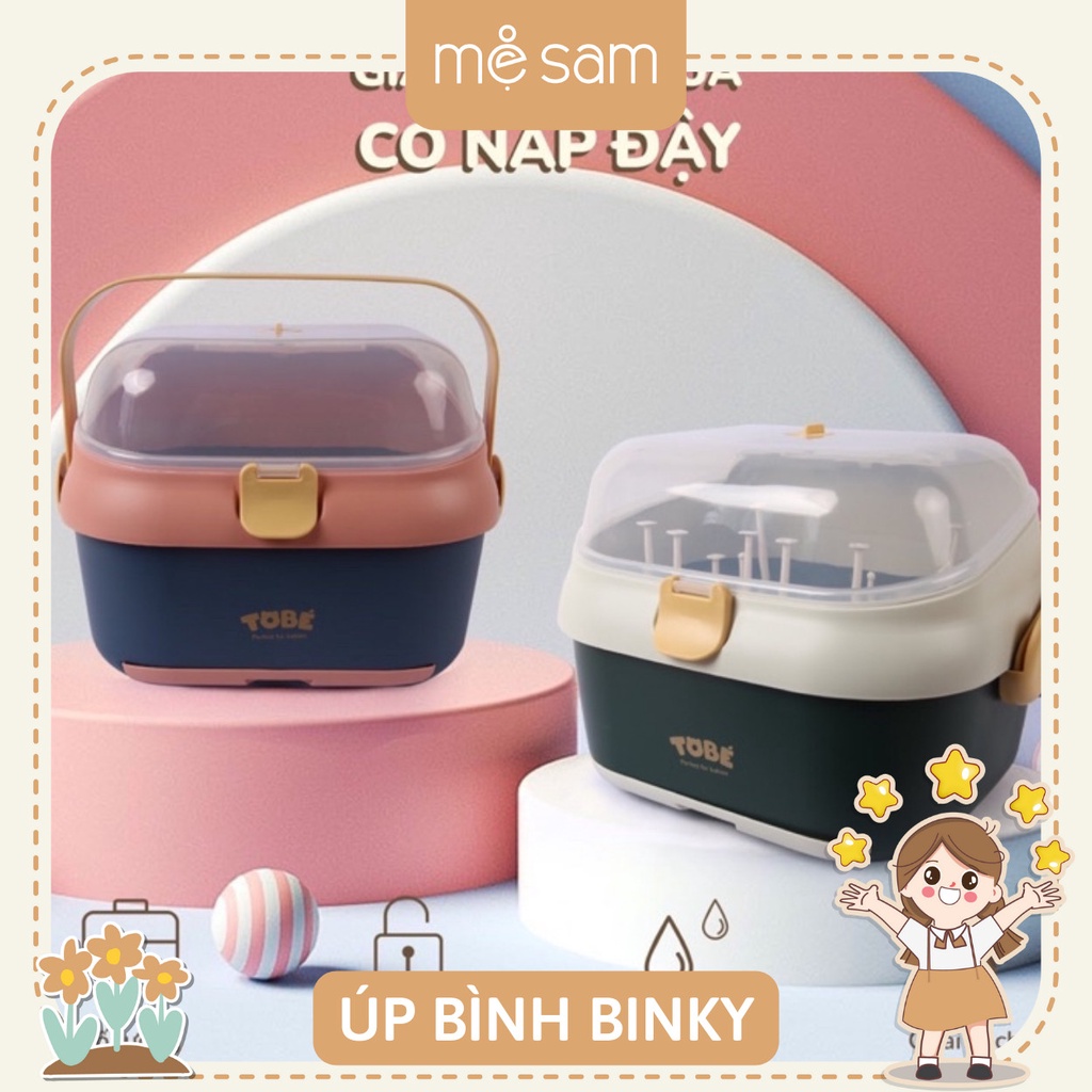 ÚP BÌNH BINKY+ TOBÉ CAO CẤP CÓ NẮP ĐẬY