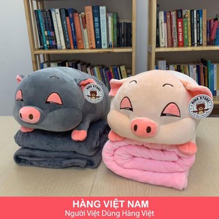 Chăn gối ôm hình con lợn