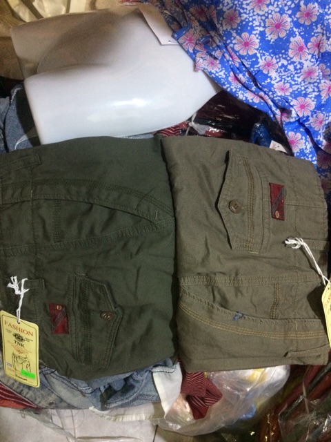 Quần short kaki nam