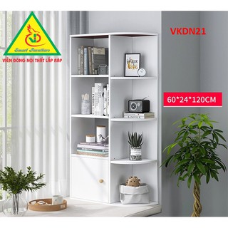 Tủ kệ góc trang trí VKDN21 - Nội thất lắp ráp Viendong Adv