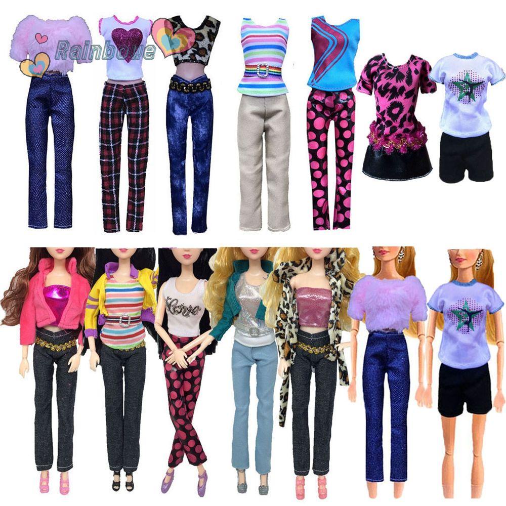 Set đồ thời trang cho búp bê 30cm diy