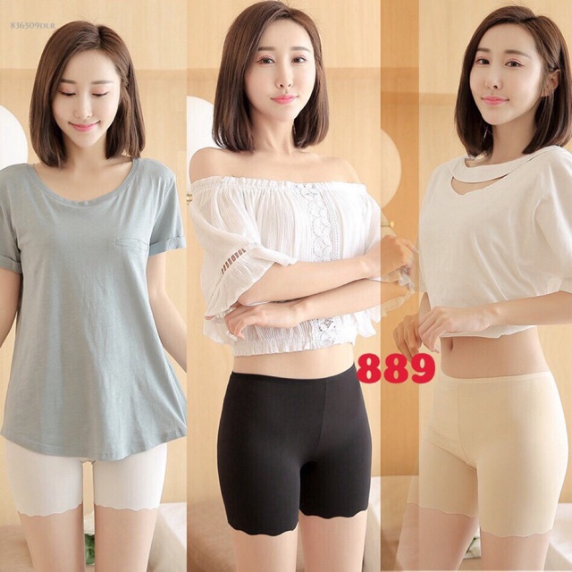 Quần ĐÙI MẶC VÁY Sarah Lingerie SU ĐÚC VIỀN LAI RĂNG CƯA