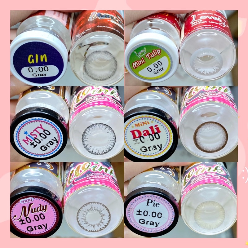 50 mẫu lens Xám Gray -Hot size không giãn 14,0mm không độ_kính áp tròng xám_Sam Eyes_Lens Sam Samm (FREE SHIP)