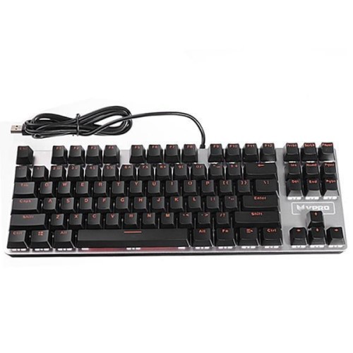 Bàn phím gaming Rapoo V500 Alloy Backlit Mechanical US BLACK R