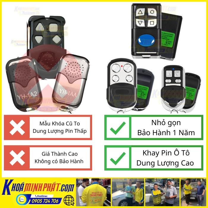 Điều khiển Cửa Cuốn YH 1AA