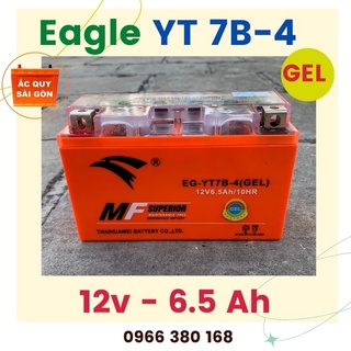 Bình ắc quy moto eagle gel eg-yt7b-4 dành cho xe ducati panigale
