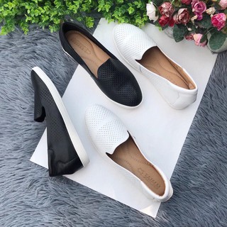 Giầy Bệt Slipon Nữ Da Thật Êm Và Mềm VNXK