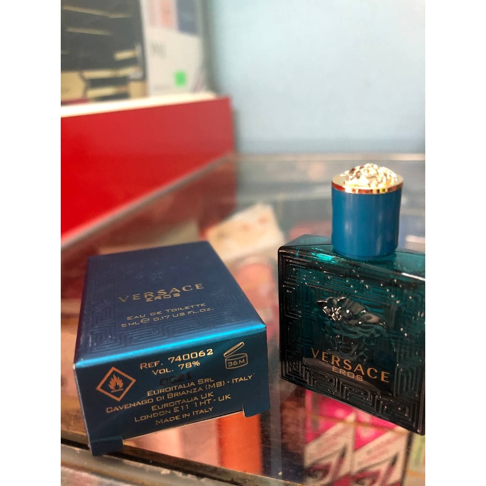 Thơm mini versace eros 5ml