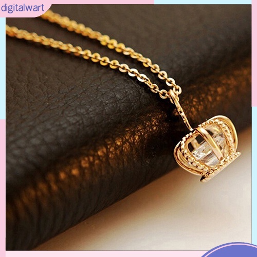 Dây Chuyền Mặt Hình Vương Miện Đính Đá Thời Trang