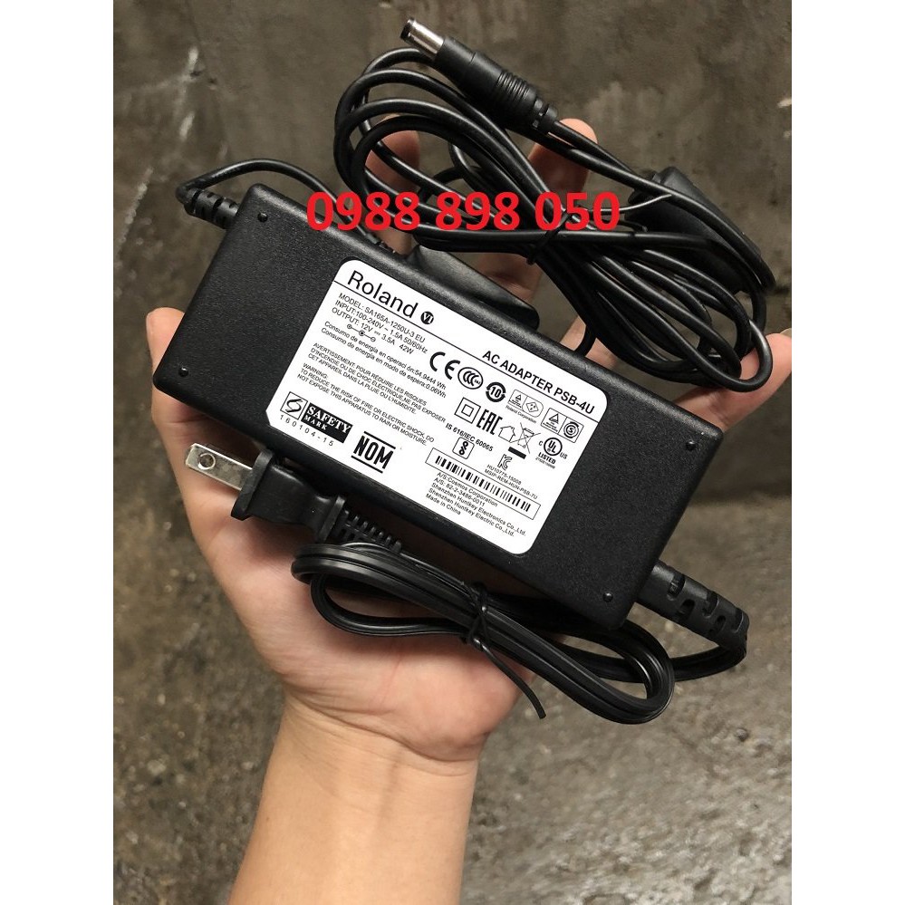 ADAPTER NGUỒN ĐÀN ROLAND 12V 3.5A PSB-4U