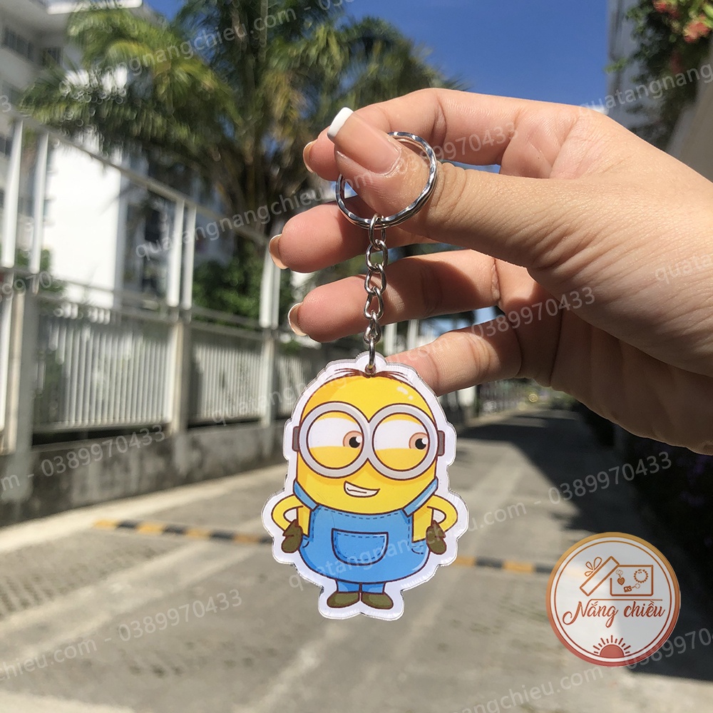 Móc khóa chất liệu mica hình Minions đáng yêu, Sự trỗi dậy của Gru