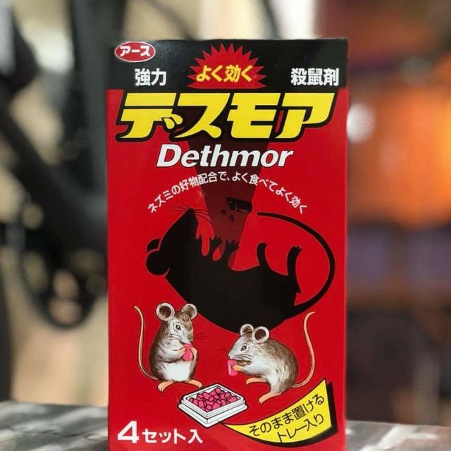 Thuốc diệt chuột dethmor Nhật Bản