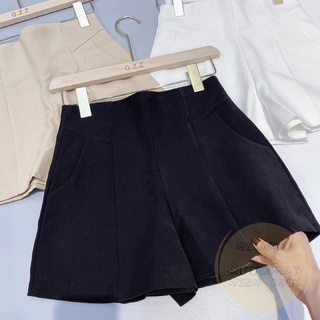 Quần short nữ cạp cao tôn dáng basic dễ phối đồ - Misa Shop