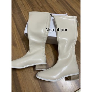 [Hàng order] Boot đùi nữ đế 4p thời trang thu đông 2020( kèm ảnh thật)