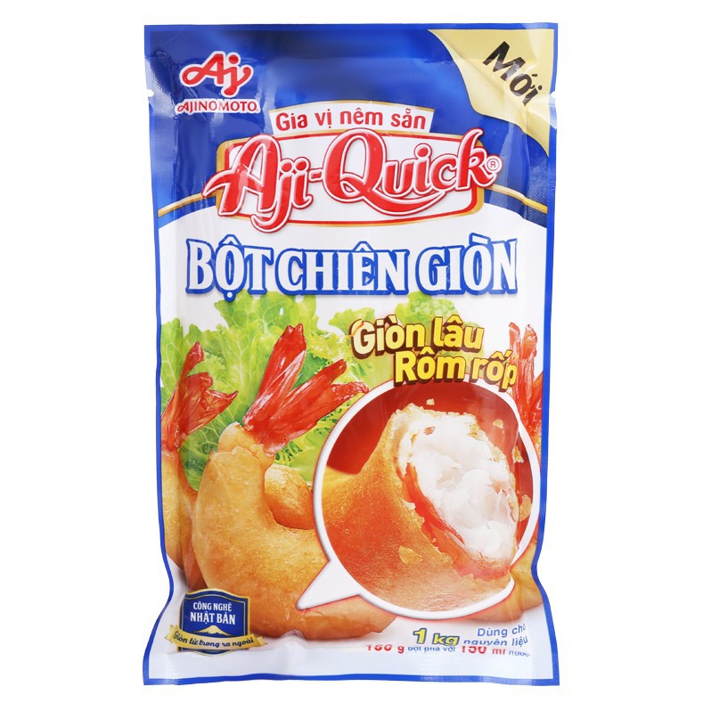 Bột Chiên Giòn Aji-Quick Gói 150g Dùng Cho Mọi Nguyên Liệu