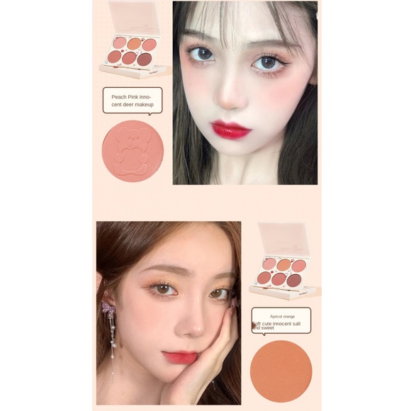 Phấn má hồng Kiss beauty nhiều màu sắc dễ tẩy trang | BigBuy360 - bigbuy360.vn