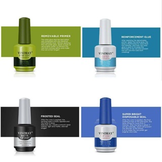 Base-Top VINIMAY- Liên Kết -Top lì-Phá Gel VINIMAY(15ml)