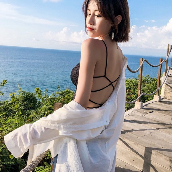 Áo ngực AOWEINISI phối ren thời trang quyến rũ dành cho nữ