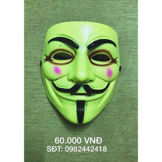 Mặt nạ hacker vàng kẻ mắt (Bản đặc biệt)