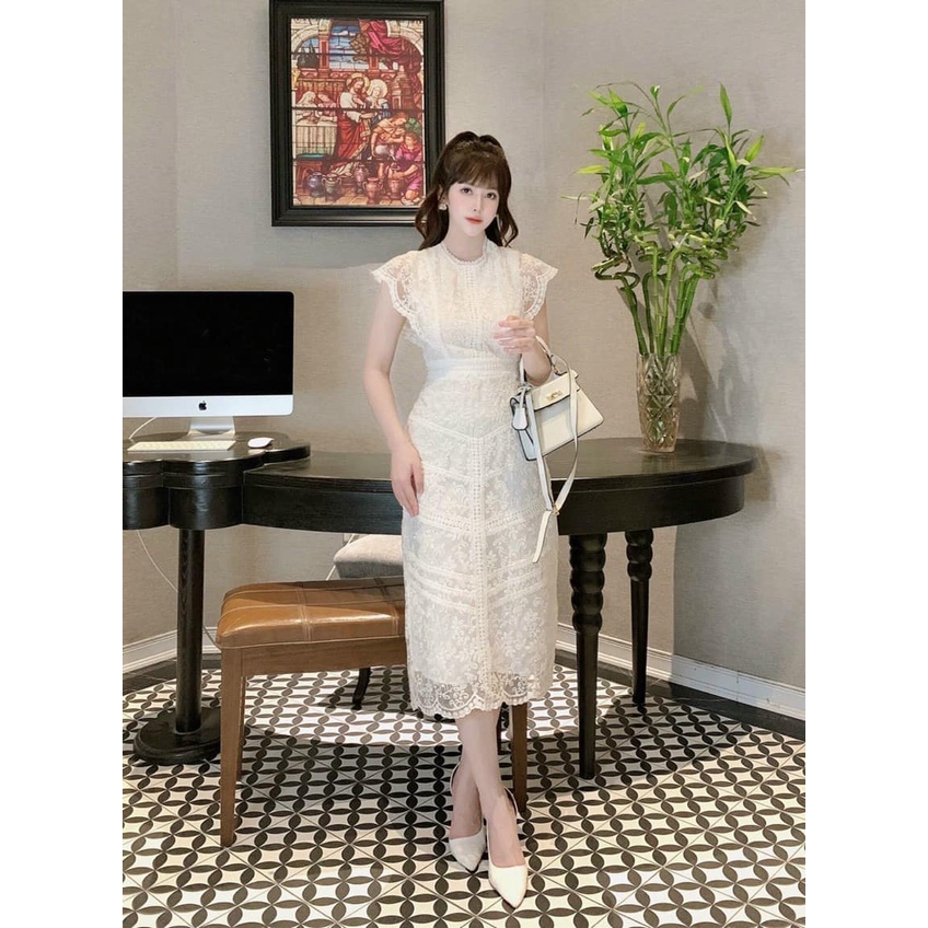 Váy Body ren tay siêy xinh