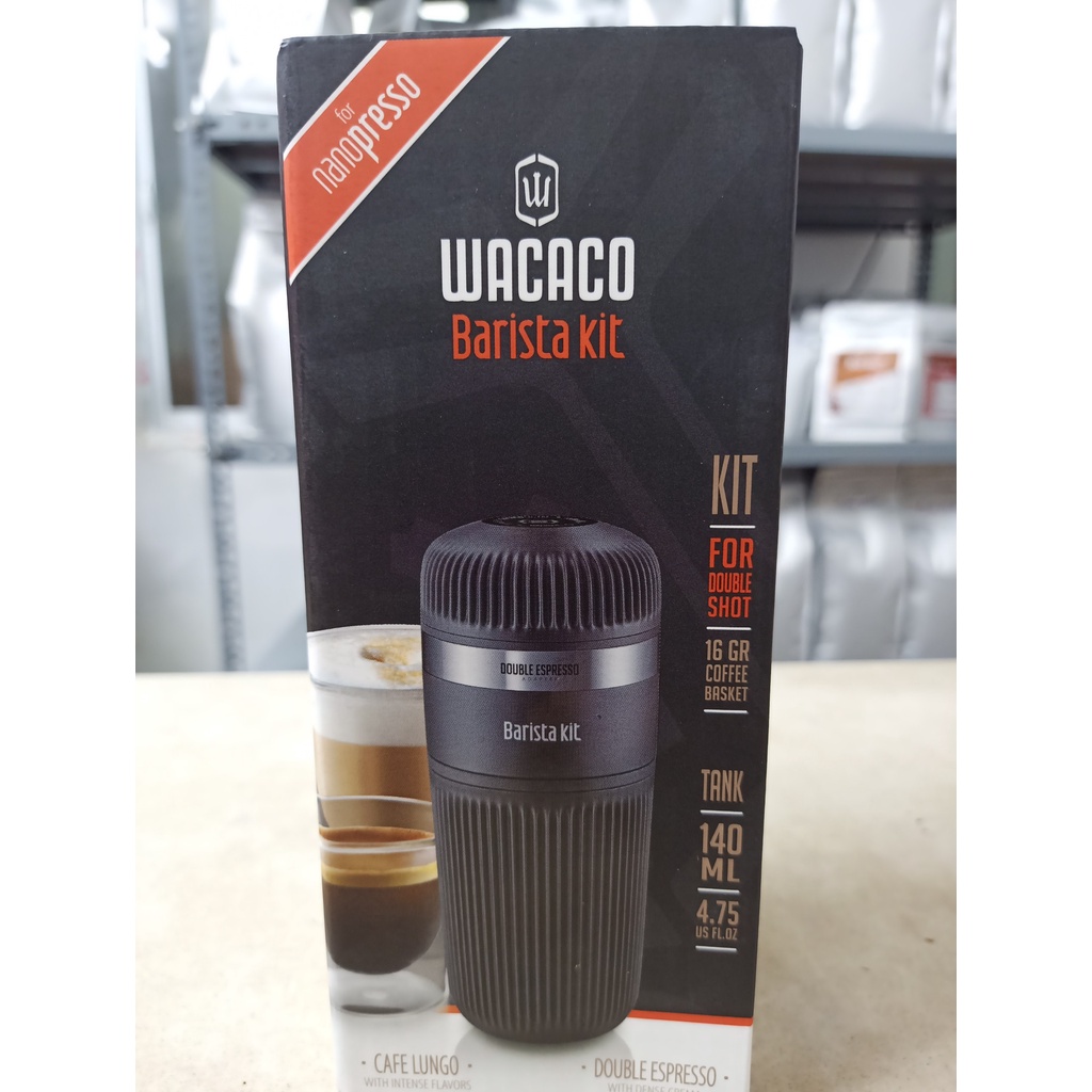 Bộ phụ kiện mở rộng Wacaco Barista Kit cho Máy pha cafe cầm tay Nanopresso - Dụng cụ pha cà phê Doulbe Shot Espresso