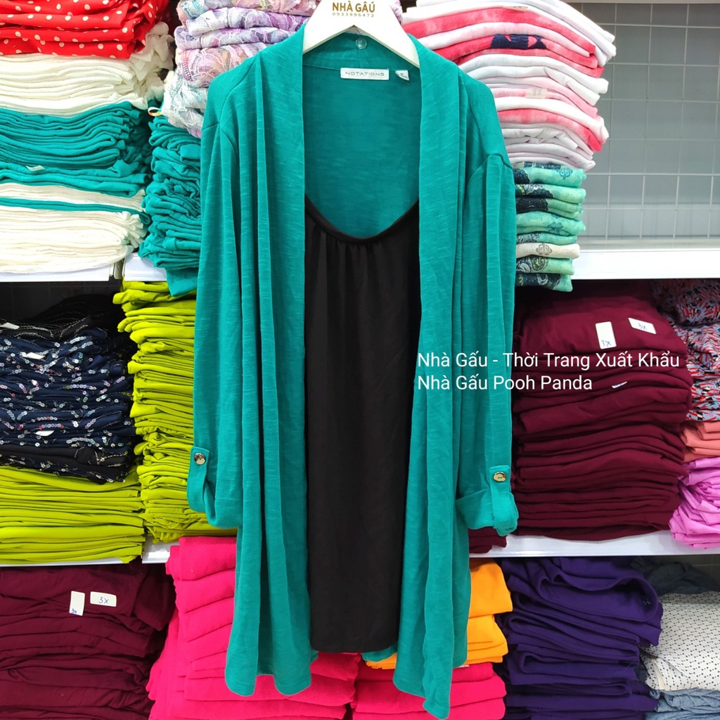 Nữ trung niên áo len cardigan đẹp xuất khẩu nhiều màu 30822
