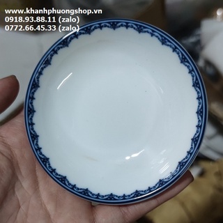 chén đựng nước chấm sứ Minh Long - chén đựng nước chấm sứ