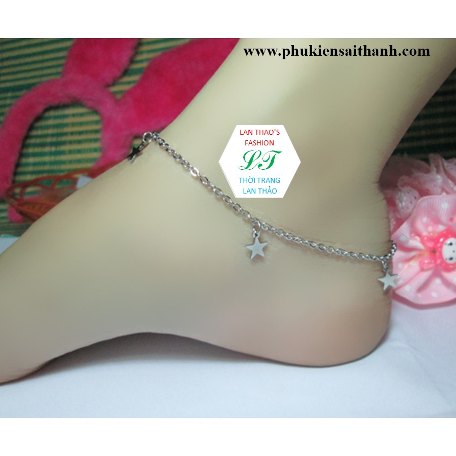 Lắc chân Inox ngôi sao may mắn ver4 | BigBuy360 - bigbuy360.vn