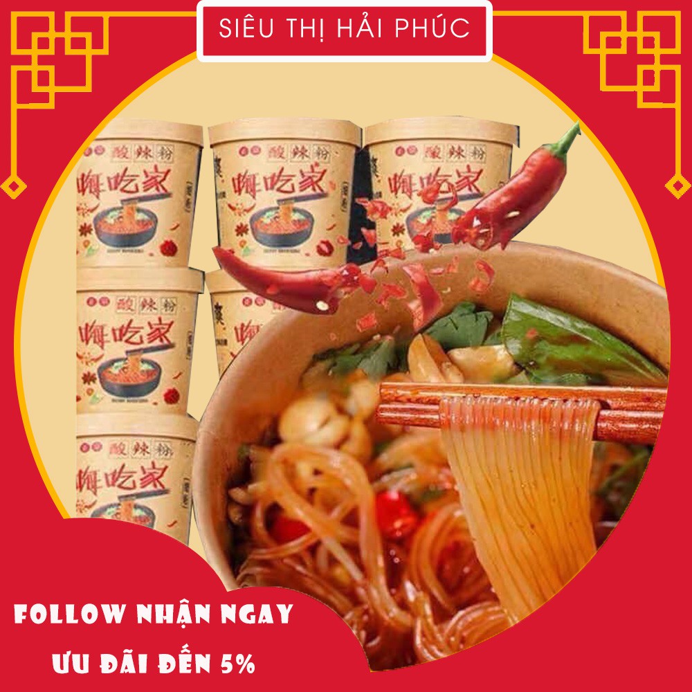 Miến chua cay Trùng Khánh Vị cay khó cưỡng