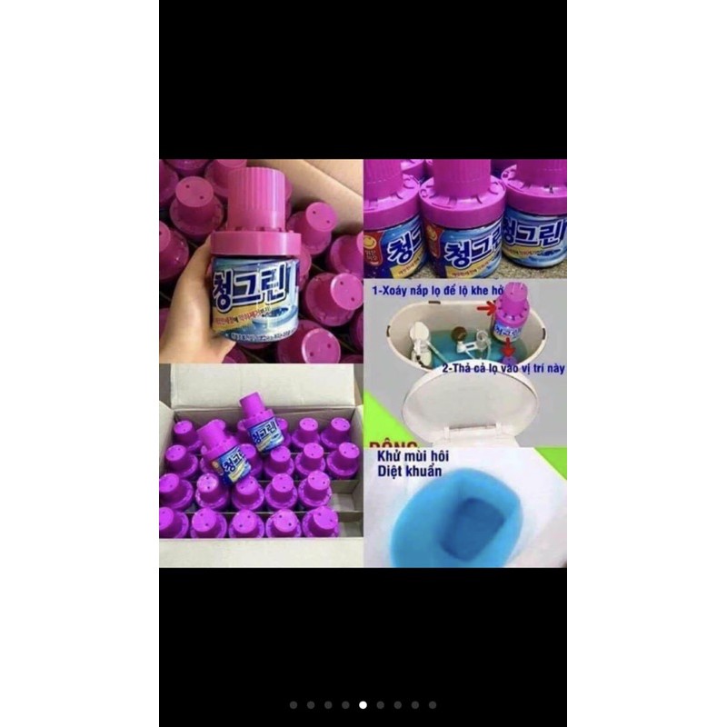 Lọ thả bồn cầu hàn quốc diệt sạch vi khuẩn và tỏa hương thơm✅✅