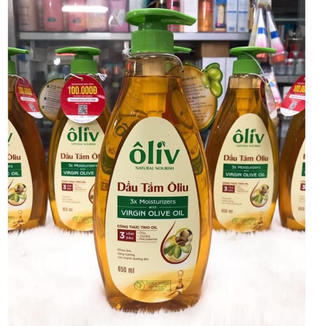 Dầu Tắm Ôliv 650ml