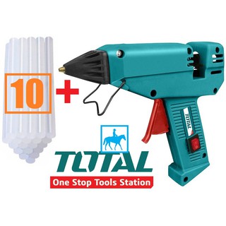 Total dụng cụ súng bơm keo điện 220w tt301111 tặng 10 cây keo