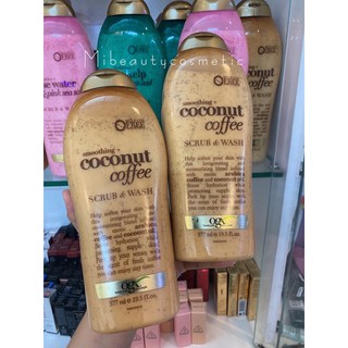 Sữa tắm tẩy tế bào chết ogx - 577ml