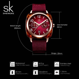 Đồng Hồ Nữ Shengke K0097L