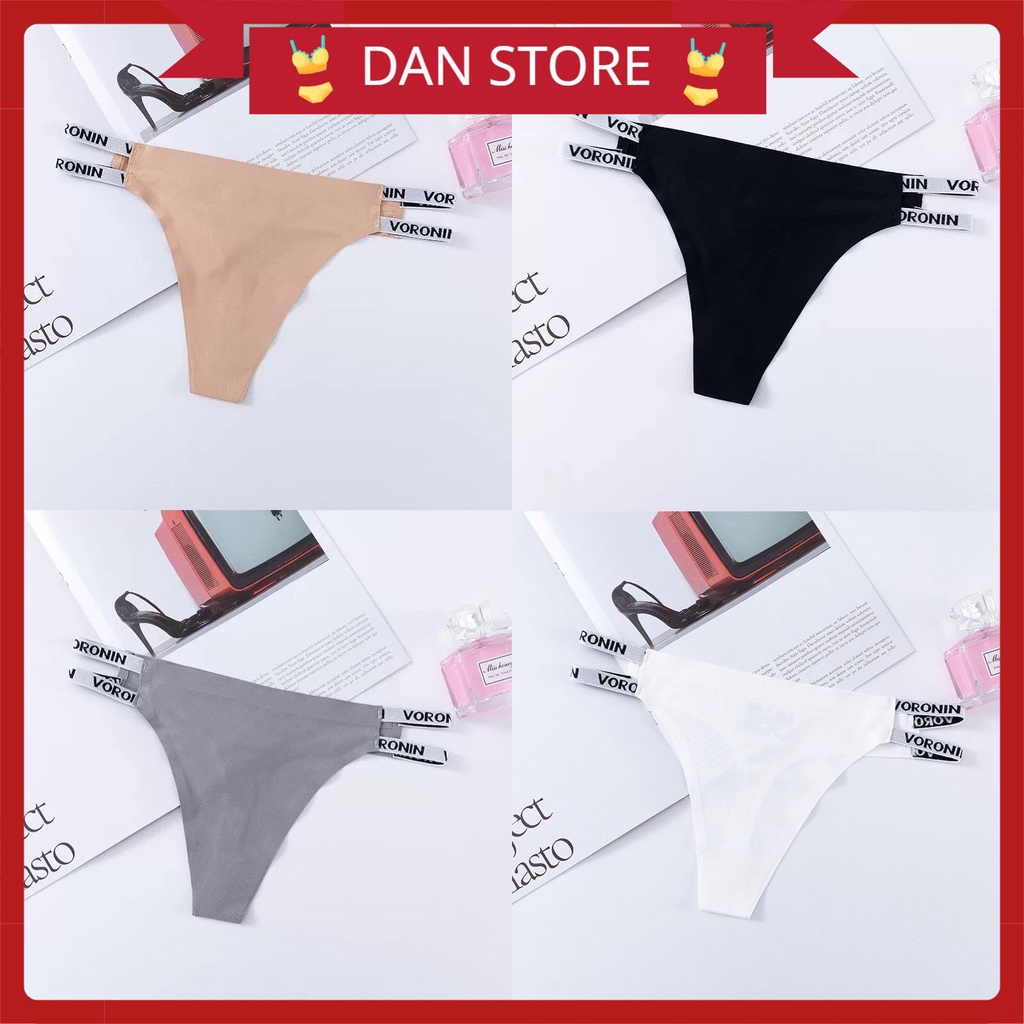Quần Lót Nữ - Quần Lót Nữ đúc su lọt khe thiết kế 2 dây dợi cảm sexy DAN STORE MÃ 1592