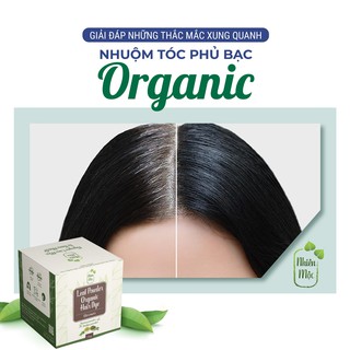 Bột lá nhuộm tóc Organic