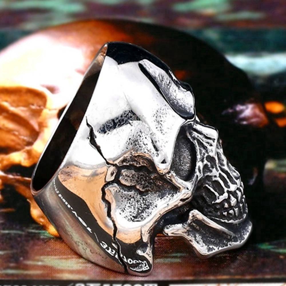 Nhẫn mạ bạc khắc họa tiết phong cách cổ điển