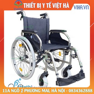 Xe lăn Bỉ khung nhôm cao cấp Vermeiren D100