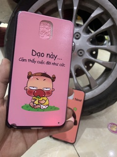 Ốp lưng samsung note 3 in hình dễ thương