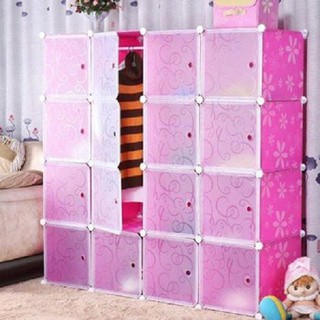 Tủ nhựa ghép 16 ô