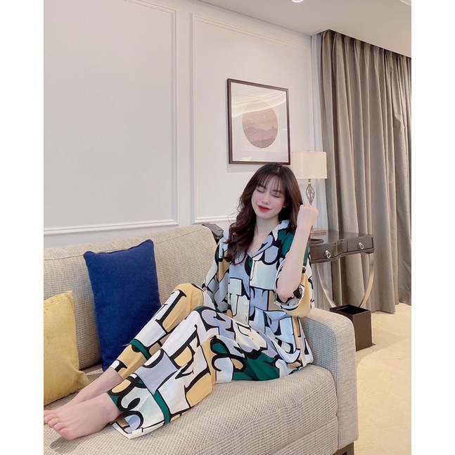 6 bộ lụa cao cấp túi zip ( chị Vy)
