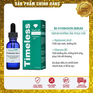 Serum phục hồi da cấp ẩm 30ml-timeless b5