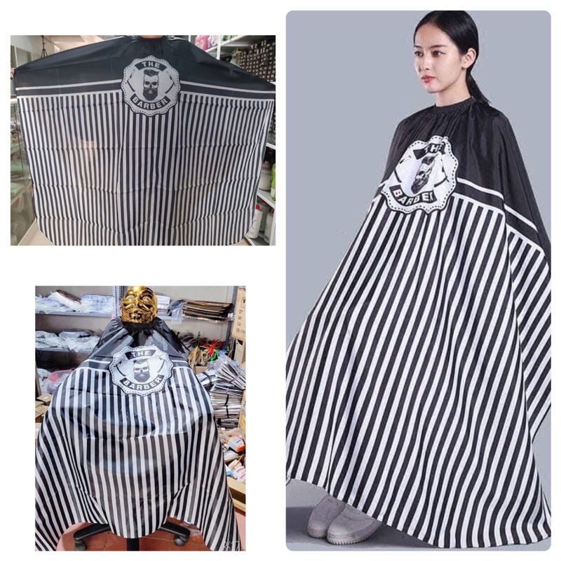 Khăn choàng cắt tóc nam barber chuyen nghiệp , áo choàng cắt tóc nam Cao Cấp Barber Cape Cloth