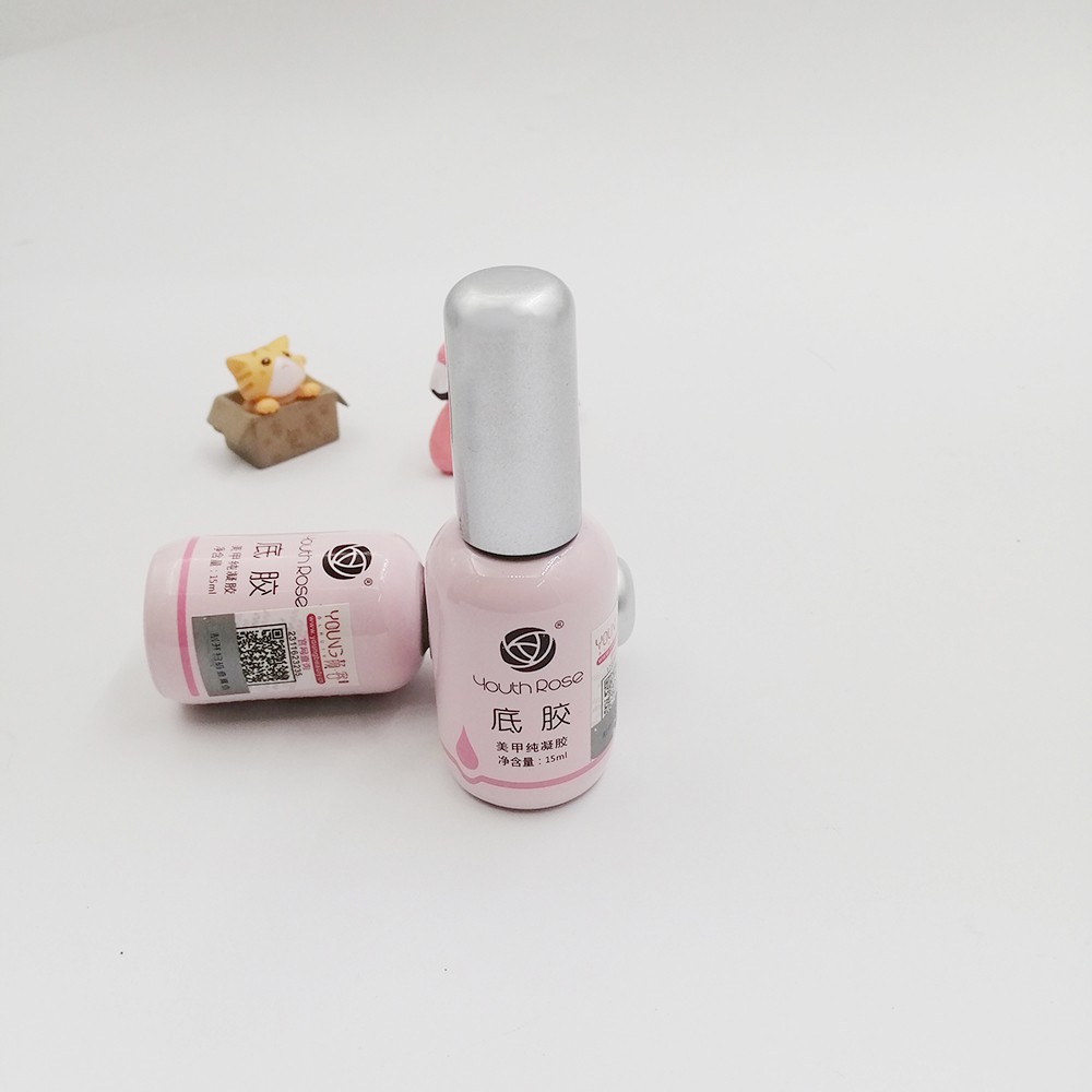 Sơn gel Base Hoa Hồng chính hãng nail Jeliva Chính Hãng 15ml