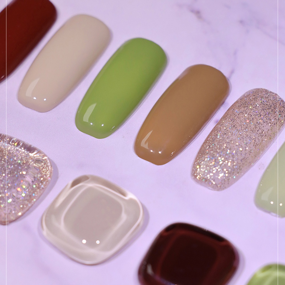 Bảng Gel Sơn Móng Tay 9 Ô Màu Hanbi