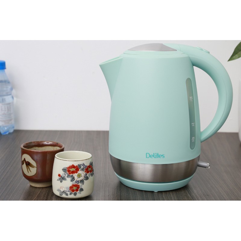 Ấm siêu tốc Delites 1.7 lít ST17P03 Xanh - Hàng trưng bày - Mới 95% - 99%